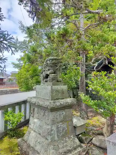 小名浜諏訪神社の狛犬