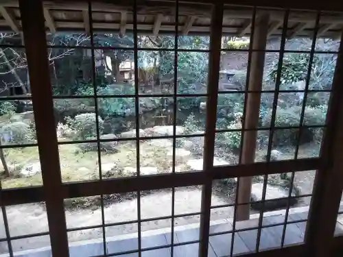 功山寺の庭園