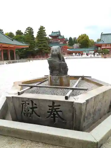 平安神宮の手水舎