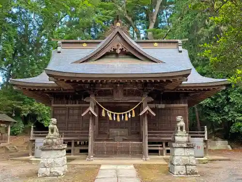 有賀神社の本殿・本堂