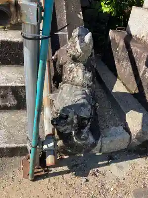粉河産土神社（たのもしの宮）の像