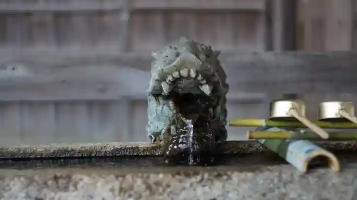 毘沙門堂門跡の手水舎