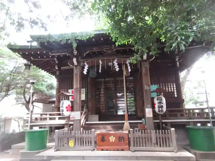 櫻木神社の本殿・本堂
