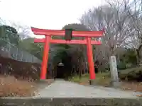 塙田八幡宮の鳥居