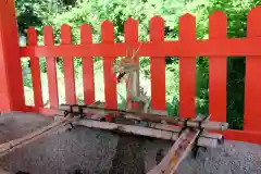 阿須賀神社の手水