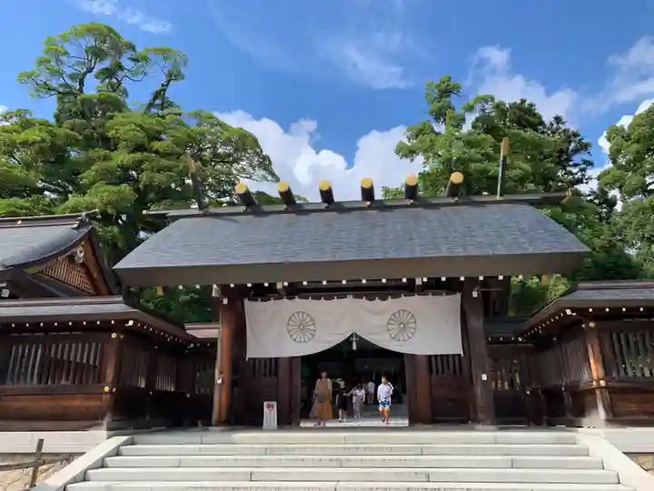 丹後一ノ宮 元伊勢 籠神社の山門・神門