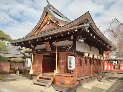 御霊神社の本殿・本堂