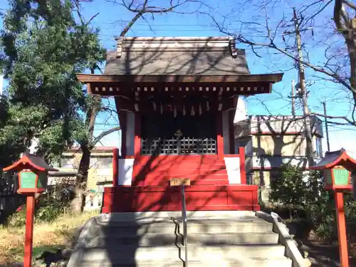 柞祖霊社の本殿