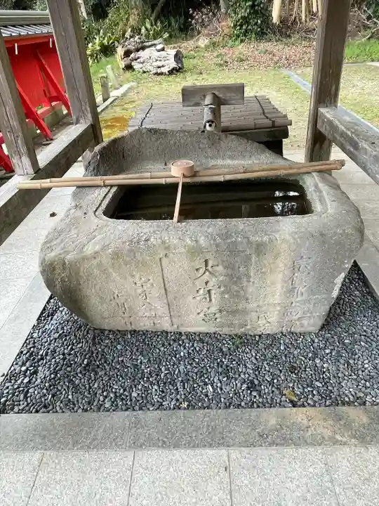 大森宮の手水舎