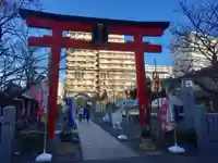 亀戸浅間神社の鳥居