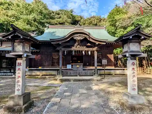 畑子安神社の本殿・本堂