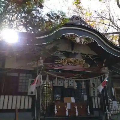新屋山神社の本殿・本堂
