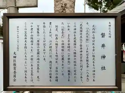 磐井神社の歴史