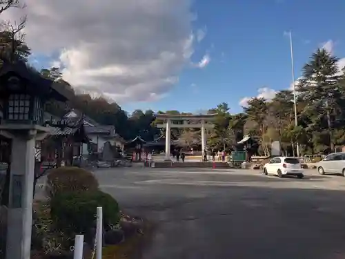 群馬縣護國神社の鳥居