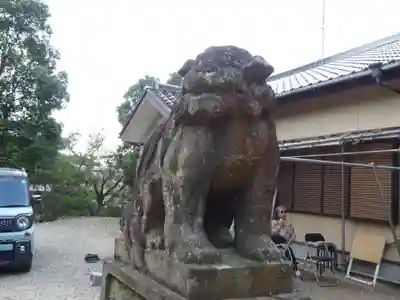 椿ノ海 水神社の狛犬