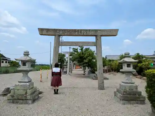 名残天神の鳥居