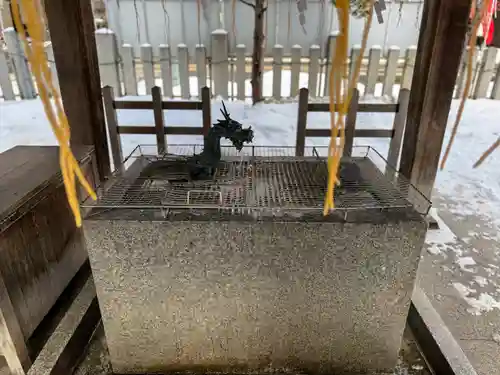 北海道神宮頓宮の手水舎