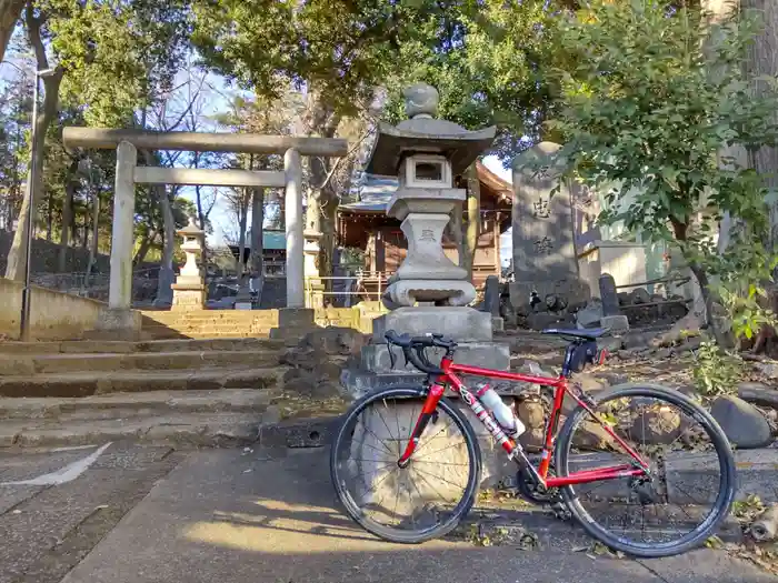 三宿神社の鳥居