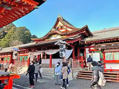 美濃國一宮　南宮大社の本殿・本堂