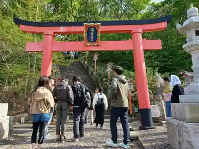高山稲荷神社の鳥居