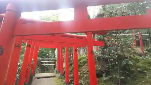 長法稲荷神社の鳥居