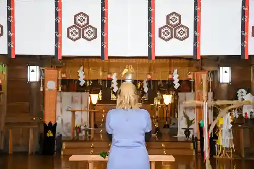 釧路一之宮 厳島神社の本殿・本堂
