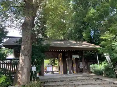 阿佐ヶ谷神明宮の山門・神門