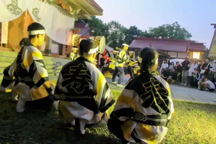 釧路一之宮 厳島神社のお祭り