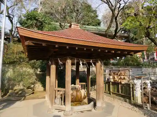 五條天神社の手水舎