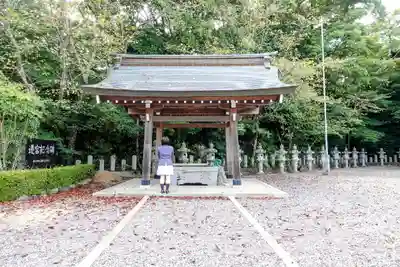 巴江神社の手水舎