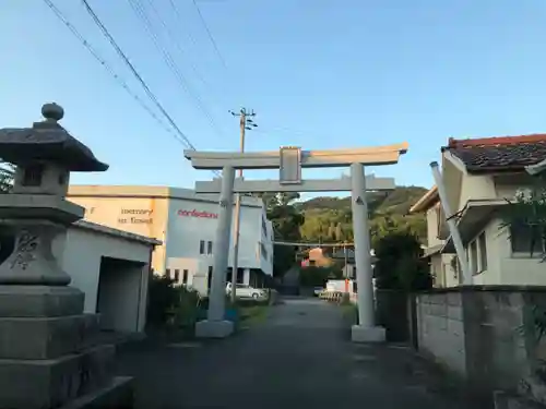 志筑神社の鳥居