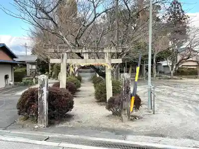 高岡神社の鳥居