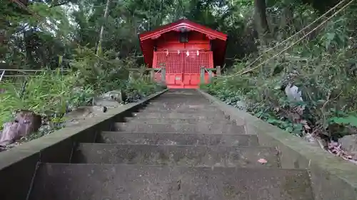 柳澤神社の本殿