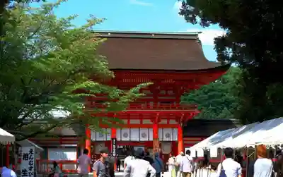 賀茂御祖神社(下鴨神社)の山門・神門