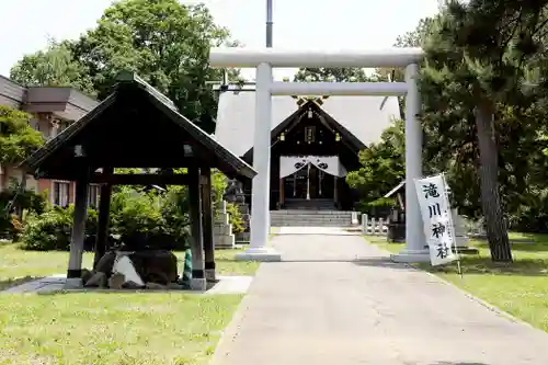滝川神社の鳥居