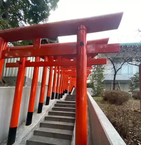 神鳥前川神社の鳥居