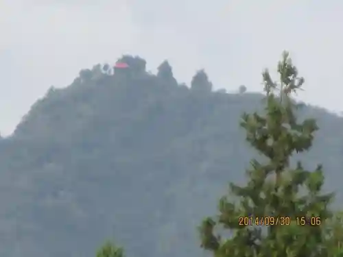 雲洞庵の景色