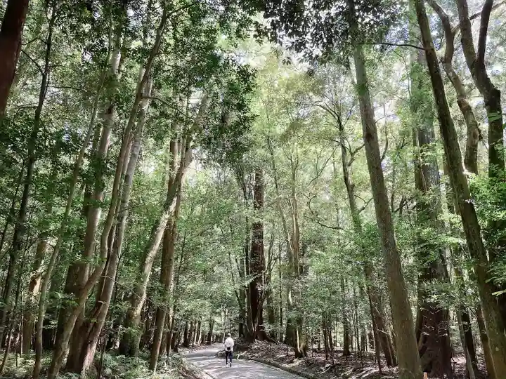 伊勢神宮内宮(皇大神宮)の自然