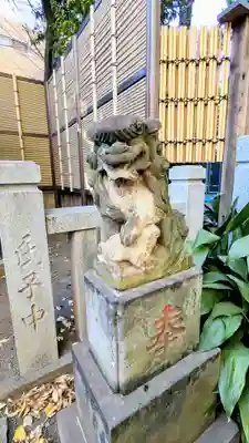 七社神社の狛犬