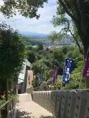 星田妙見宮の景色