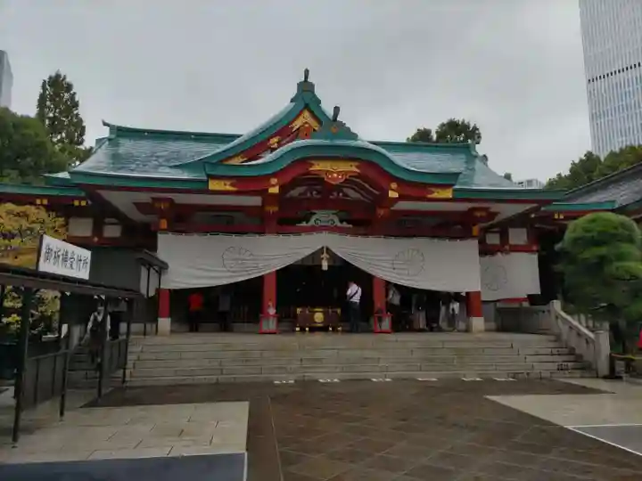 日枝神社の本殿・本堂