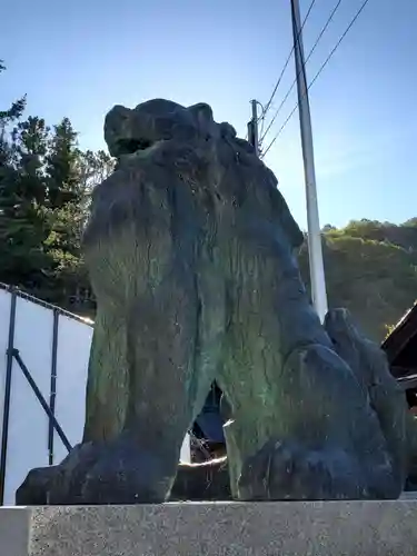 諏訪大社の狛犬