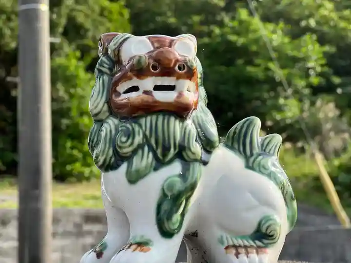 古宇利の竜宮の狛犬