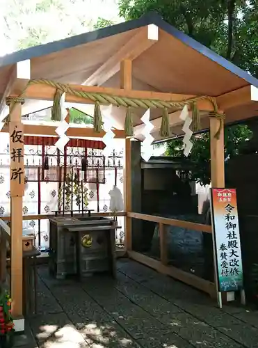 戸越八幡神社の本殿・本堂