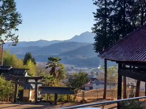 三峯神社の景色