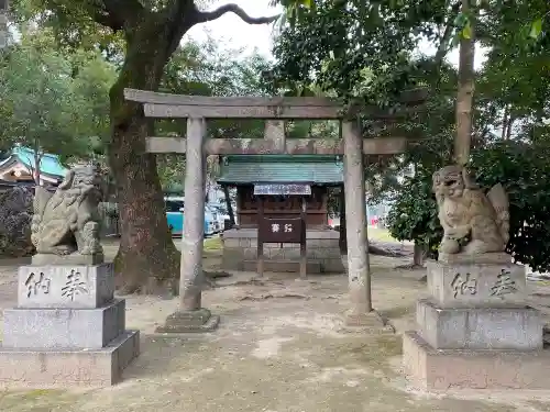 真清田神社の鳥居