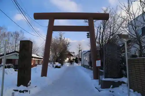 大曲神社の鳥居