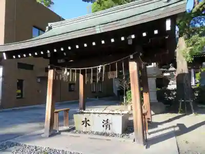 若宮八幡社の手水舎