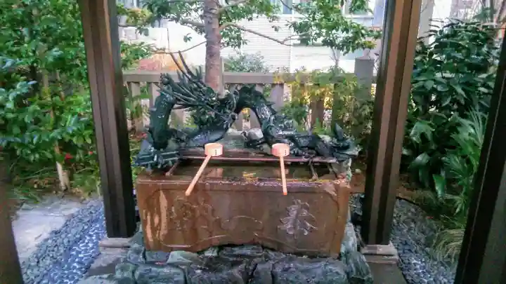 六本木天祖神社の手水舎