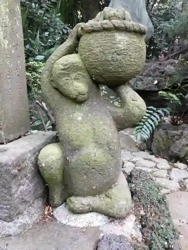 小岩神社の狛犬